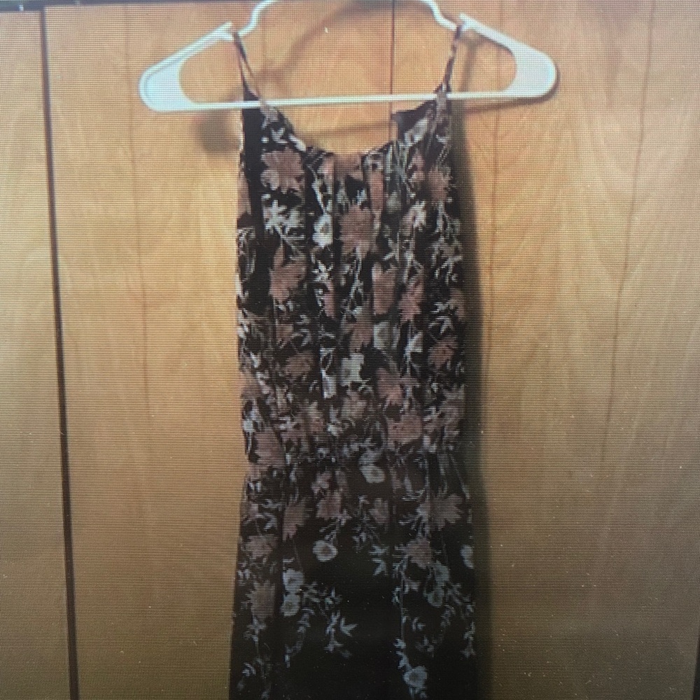 Floral Spaghetti Strap Dress